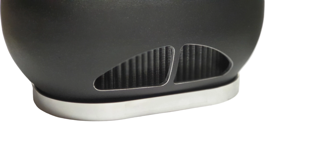 VW Käfer Luftfilterglocke Typ4 ok-products schwarz rot
