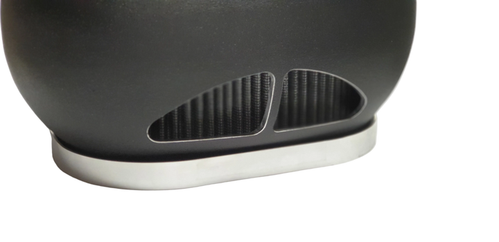 VW Käfer Luftfilterglocke Typ4 ok-products schwarz rot