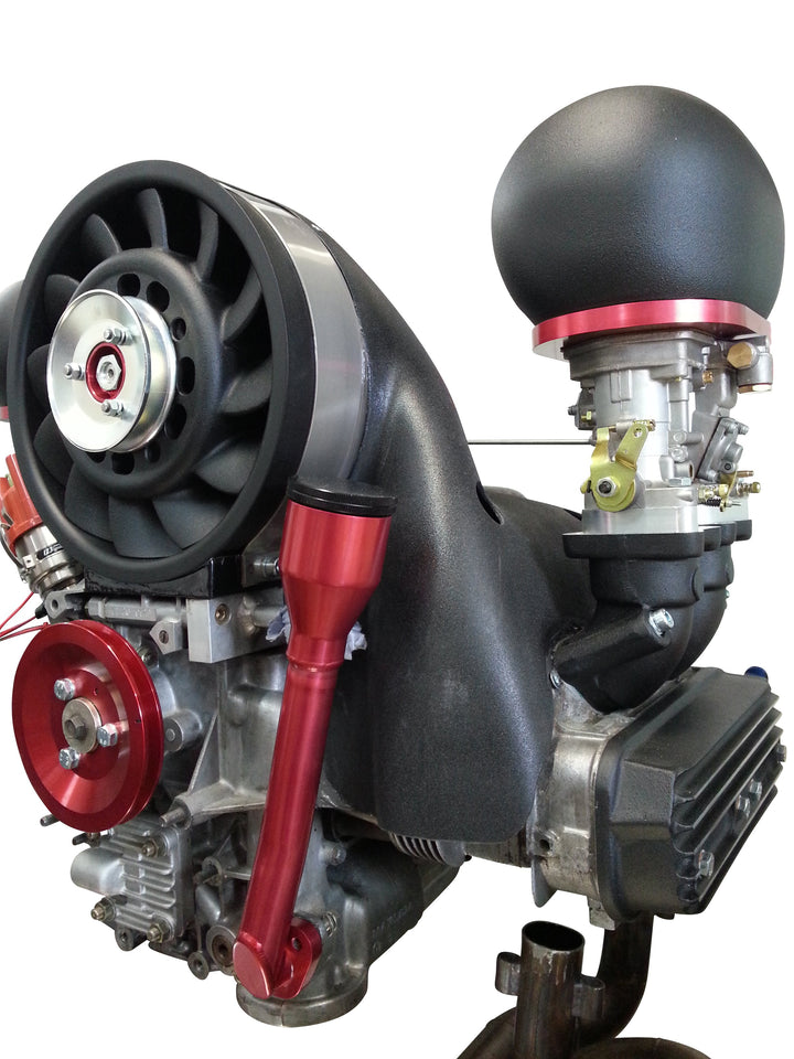 VW Käfer Luftfilterglocke Typ4 ok-products schwarz rot