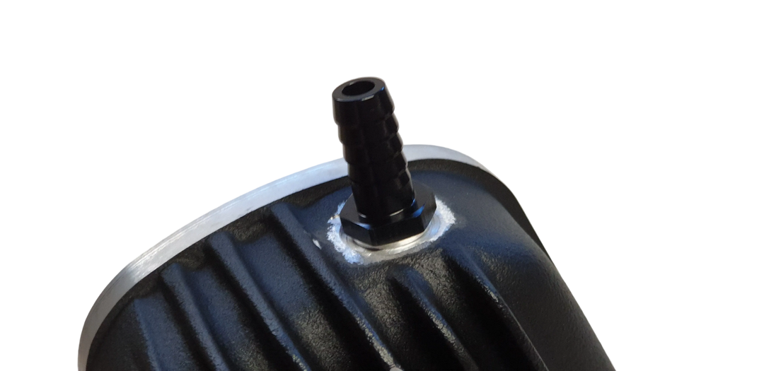 Entlüftungsstutzen einbauen geriffelt Durchmesser 13 mm Typ1 und Typ 4